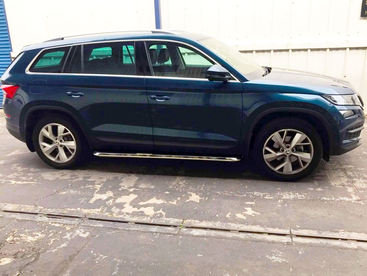 Skoda Kodiaq ab Bj. 17 Trittbretter "High Flyer" - Direct 4x4 Autozubehör