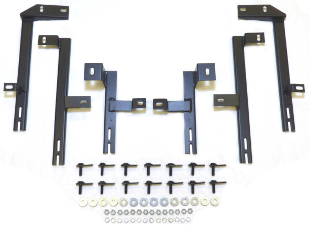 Hyundai Tucson Bj. 18-20 Trittbretter "Raptor Schwarz" - Direct 4x4 Autozubehör