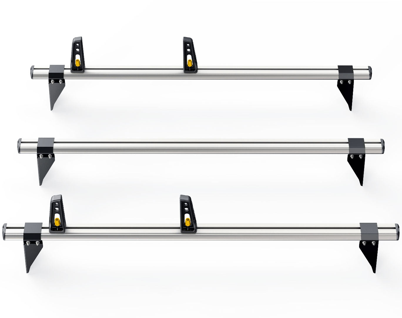 VW Crafter Bj. 06-17 Aluminium Dachquerträger "ULTI Pro" - Direct 4x4 Autozubehör