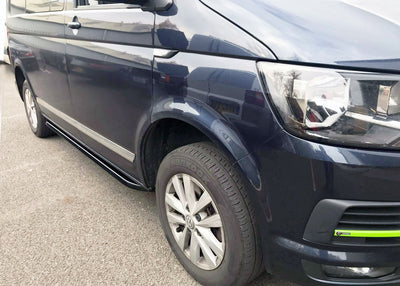 VW T6 ab Bj. 15 Kurzer RS OE Style schwarze Schwellerrohre "N-Max" - Direct 4x4 Autozubehör