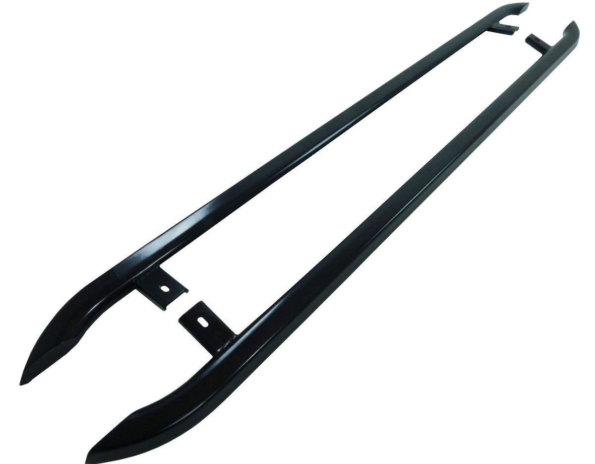 VW T5 Bj. 03-09 Kurzer RS OE Style schwarze Schwellerrohre "N-Max" - Direct 4x4 Autozubehör