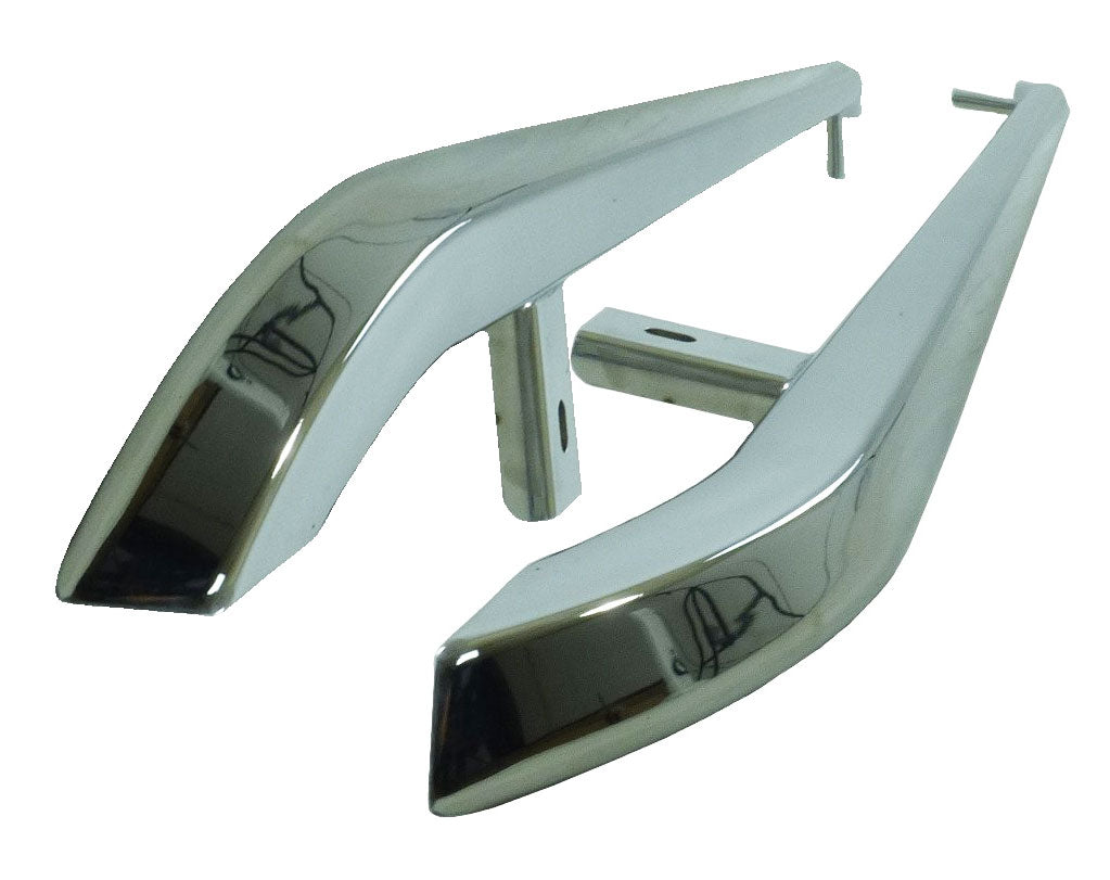 VW T5 Bj. 03-09 Kurzer RS OE Style Edelstahl Schwellerrohre "N-Max" - Direct 4x4 Autozubehör