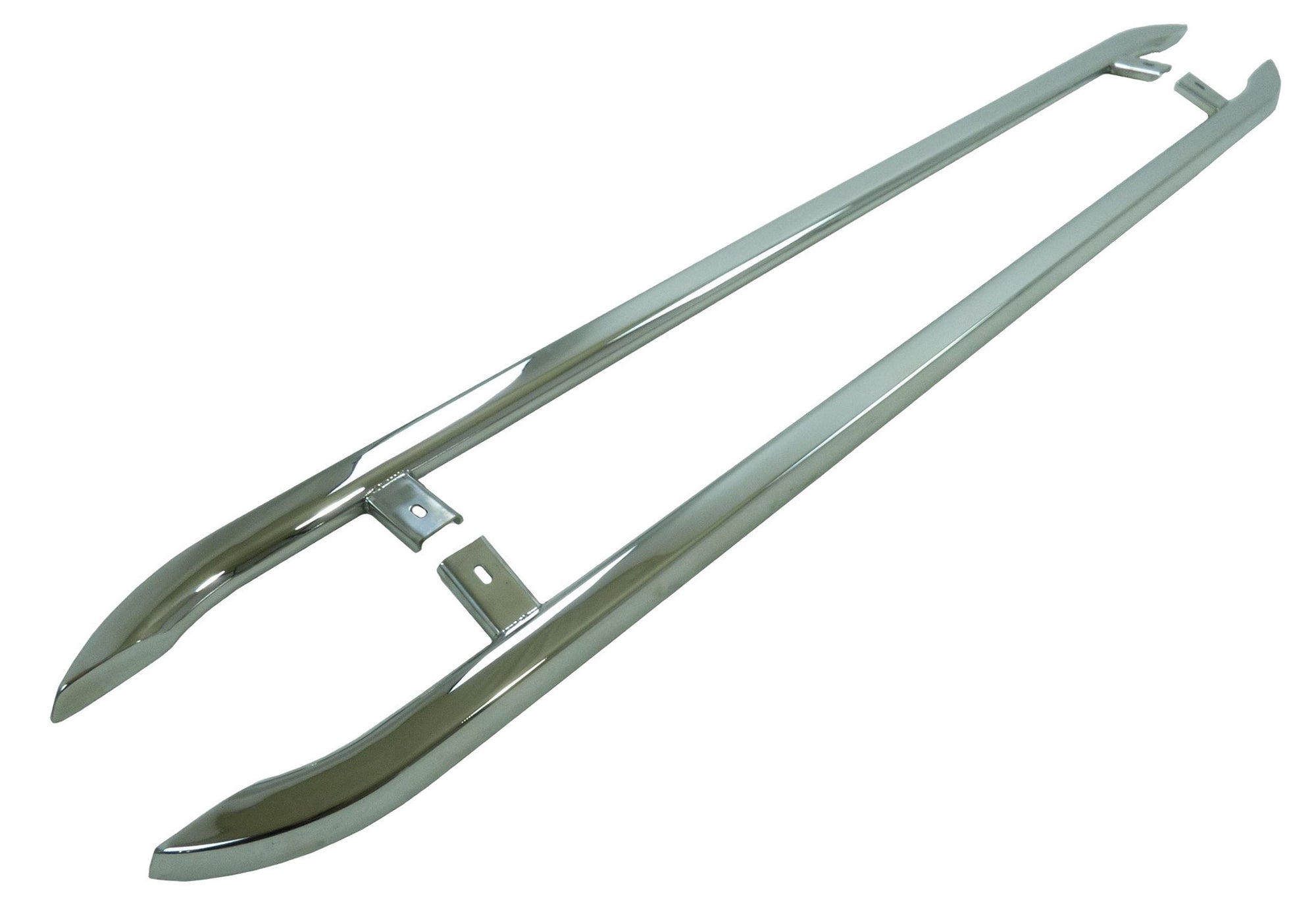 VW T5 Bj. 09-15 Kurzer RS OE Style Edelstahl Schwellerrohre "N-Max" - Direct 4x4 Autozubehör