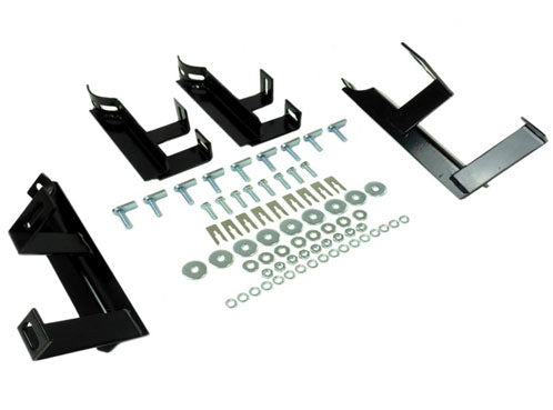 VW T5 Bj. 09-15 Kurzer Radstand schwarze Schwellerrohre mit 45° Enden ohne Stufenpads - Direct 4x4 Autozubehör