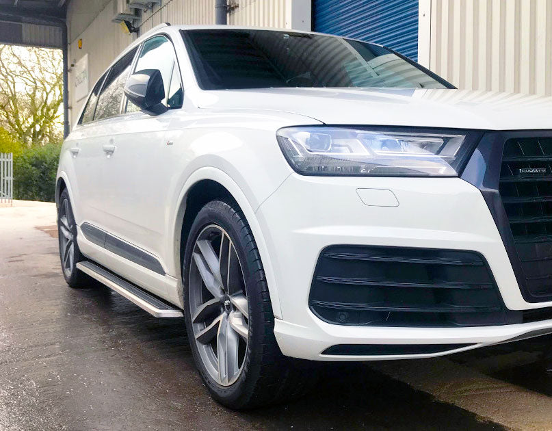 Audi Q7 Bj. 16-19 Trittbretter im Audi original Style - Direct 4x4 Autozubehör