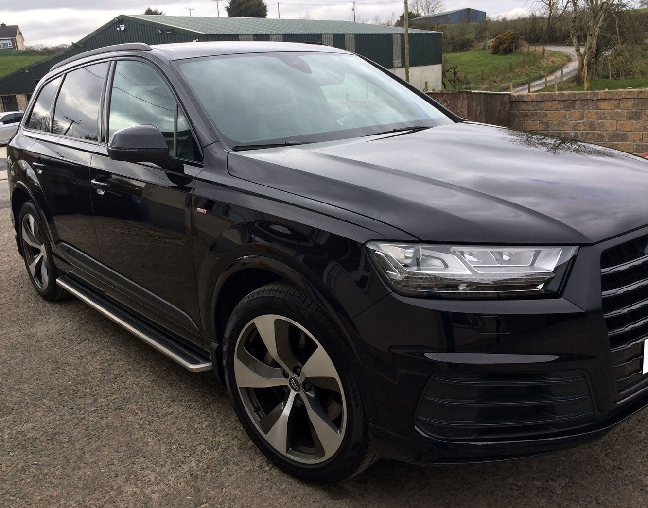 Audi Q7 Bj. 16-19 Trittbretter im Audi original Style - Direct 4x4 Autozubehör