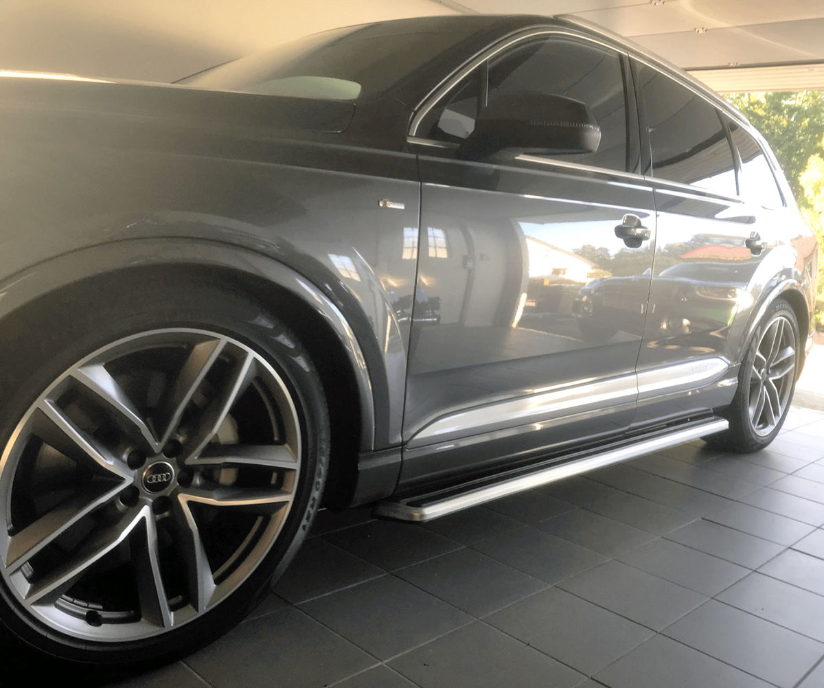Audi Q7 Bj. 16-19 Trittbretter im Audi original Style - Direct 4x4 Autozubehör