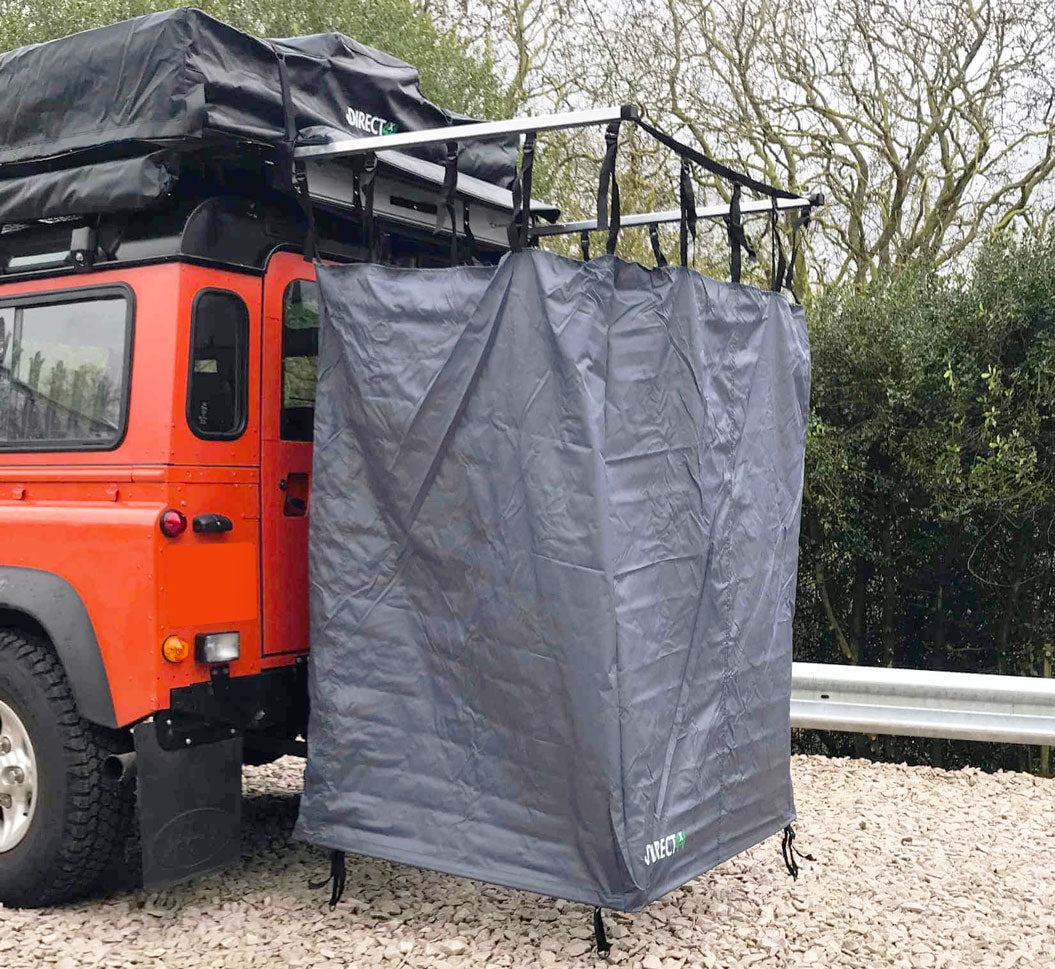 Duschzelt "Overland" ausklappbar 100cm x 100cm - Direct 4x4 Autozubehör