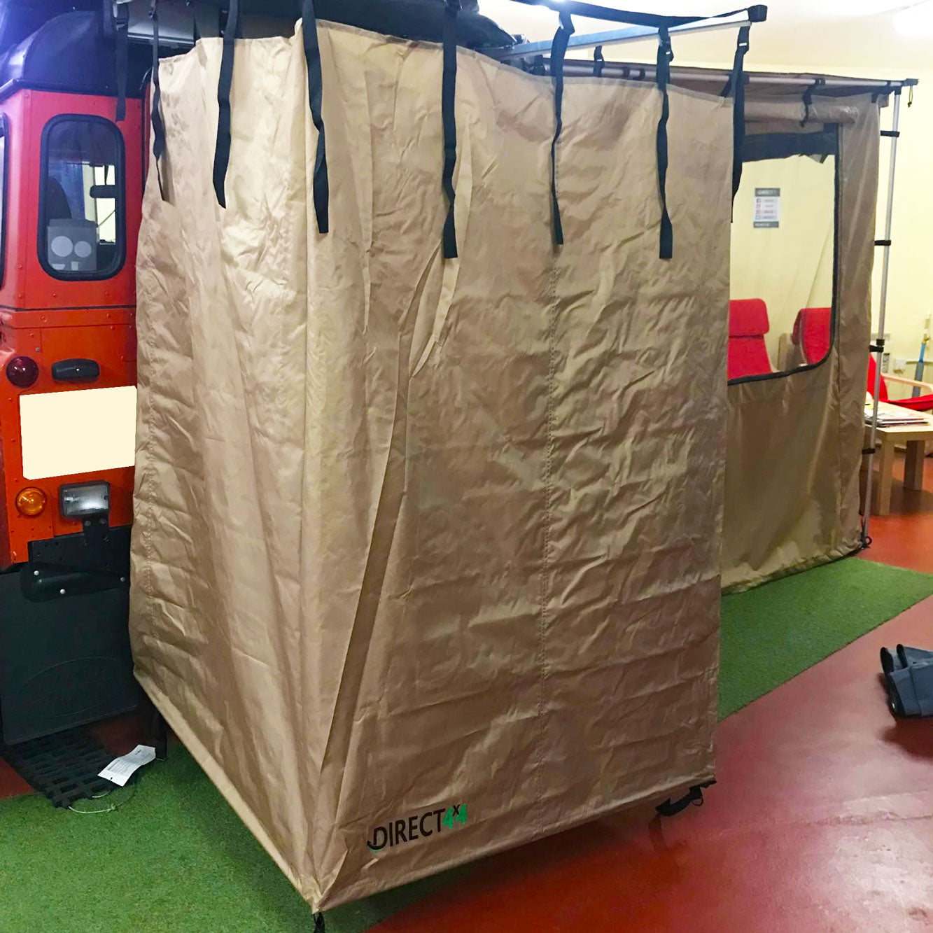 Duschzelt "Overland" ausklappbar 100cm x 100cm - Direct 4x4 Autozubehör