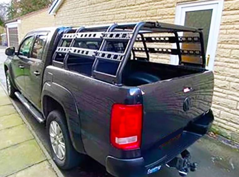 Universal Pick-Up Gepäckträger &amp; Überrollbügel "Overland" - Direct 4x4 Autozubehör