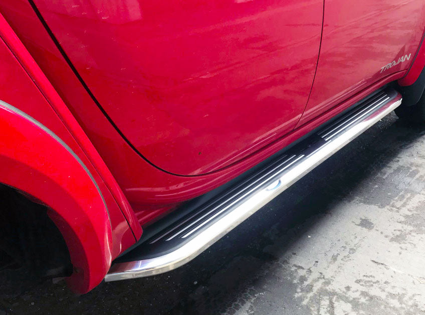 Mitsubishi L200 Bj. 05-15 Trittbretter "Premier" - Direct 4x4 Autozubehör