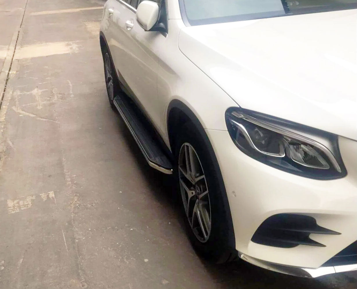 Mercedes GLC ab Bj. 16 Trittbretter "Raptor" - Direct 4x4 Autozubehör