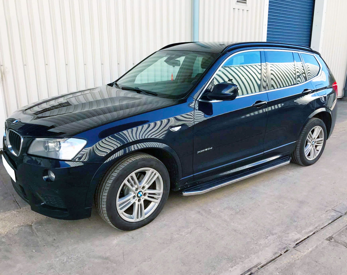 BMW X3 Bj. 10-17 (F25) Trittbretter "Raptor" - Direct 4x4 Autozubehör