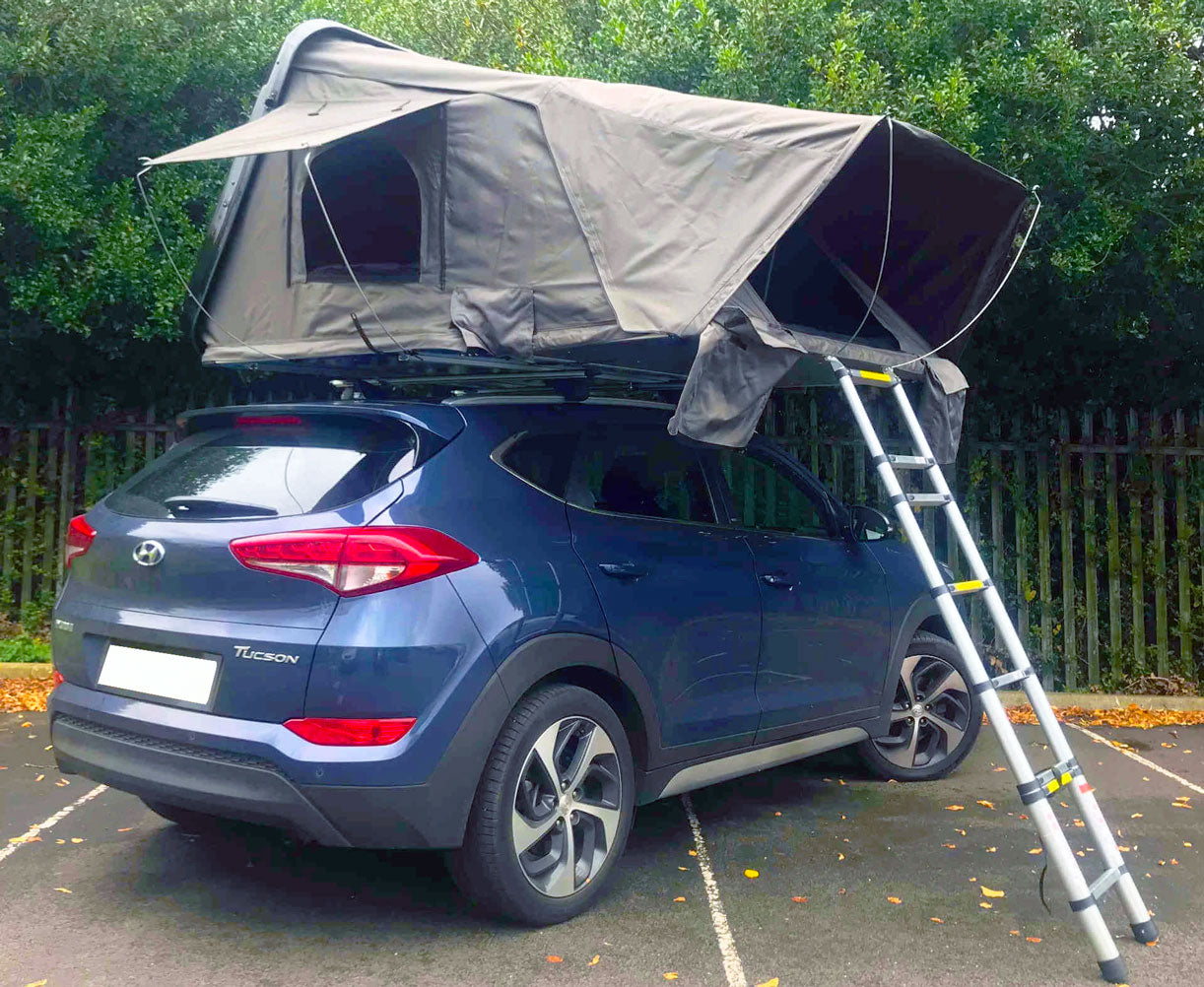 4 Personen Auto Dachzelt "Roof-Trekk" 220cm x 211cm - Direct 4x4 Autozubehör