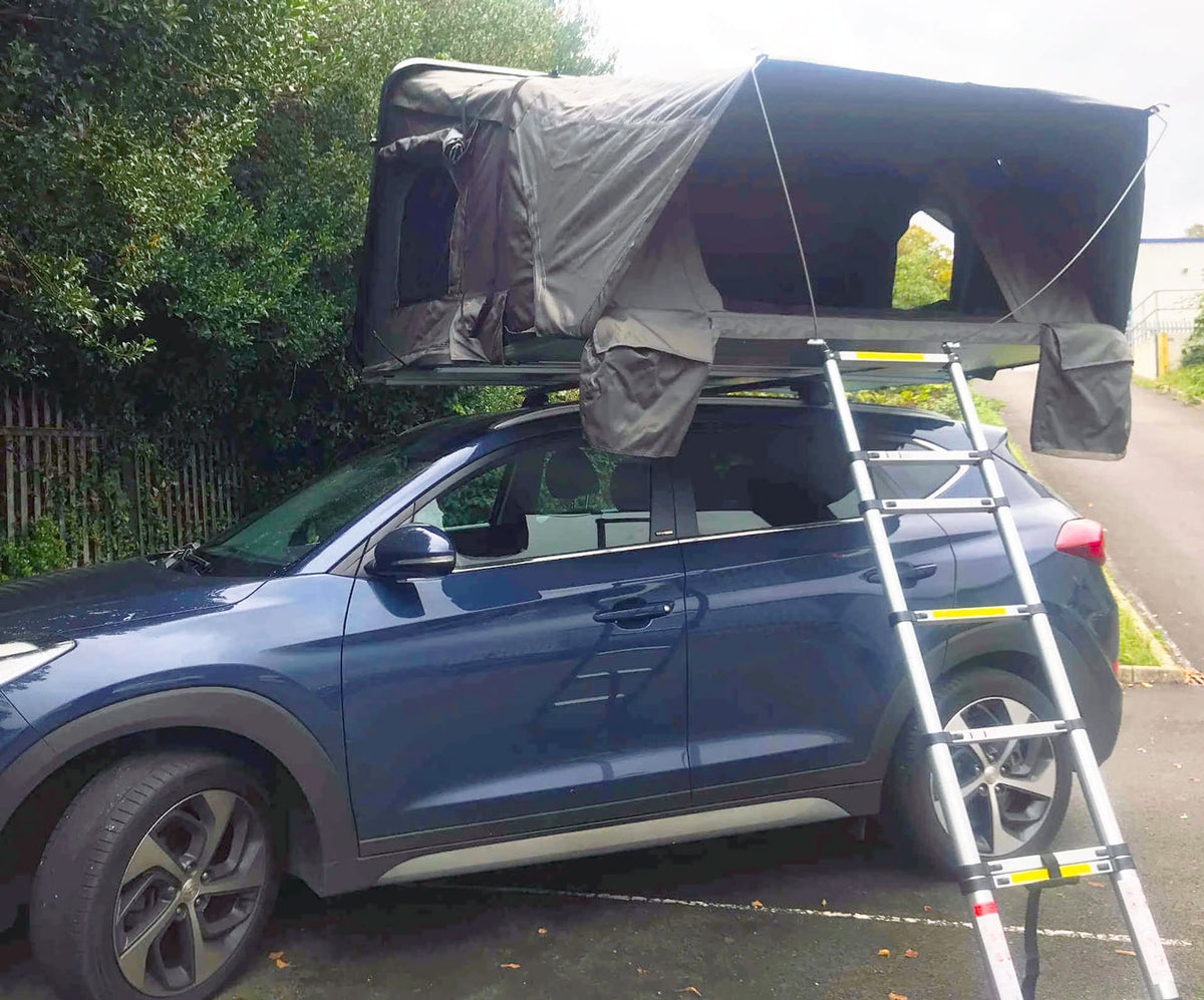 4 Personen Auto Dachzelt "Roof-Trekk" 220cm x 211cm - Direct 4x4 Autozubehör