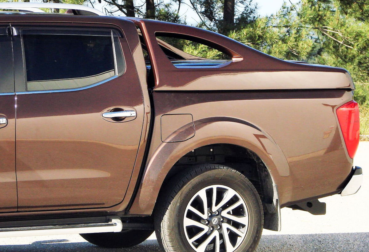 Nissan Navara D40 Double Cab Bj. 06-15 "Full-Box" Pick-Up HardTop Abdeckung - Direct 4x4 Autozubehör