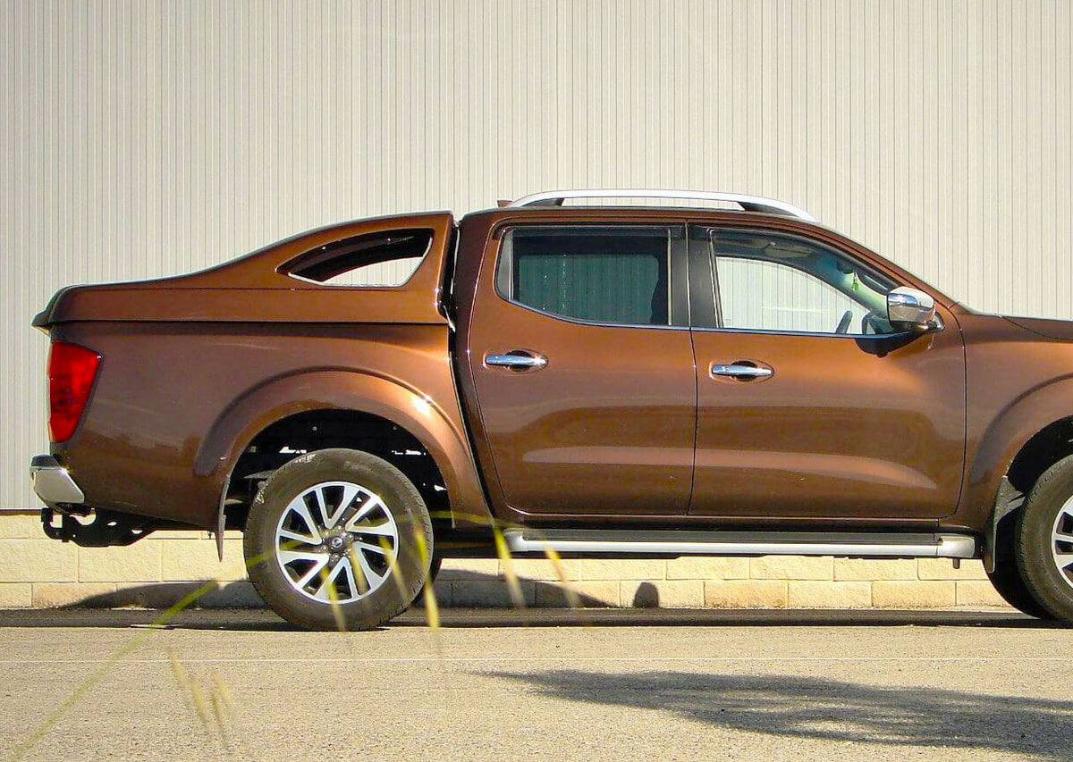 Nissan Navara D40 Double Cab Bj. 06-15 "Full-Box" Pick-Up HardTop Abdeckung - Direct 4x4 Autozubehör
