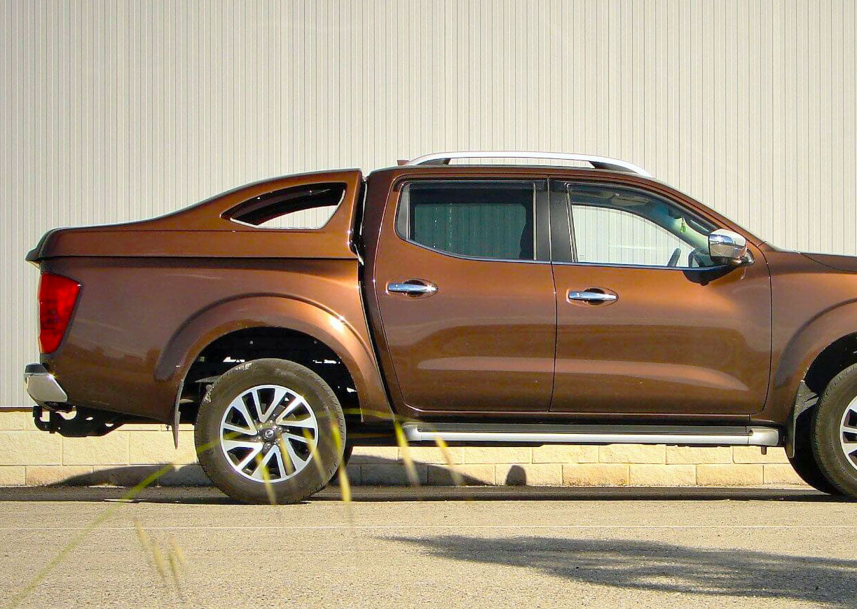 Nissan Navara D40 Double Cab Bj. 06-15 "Full-Box" Pick-Up HardTop Abdeckung - Direct 4x4 Autozubehör
