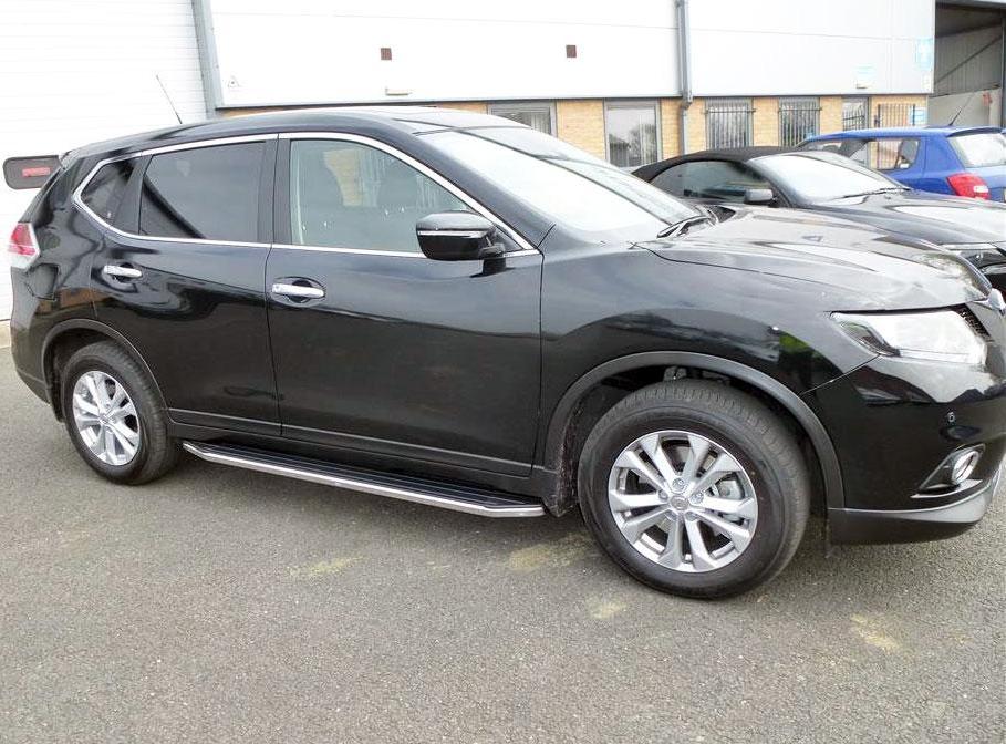 Nissan X-Trail Bj. 14-17 Trittbretter "Raptor" - Direct 4x4 Autozubehör