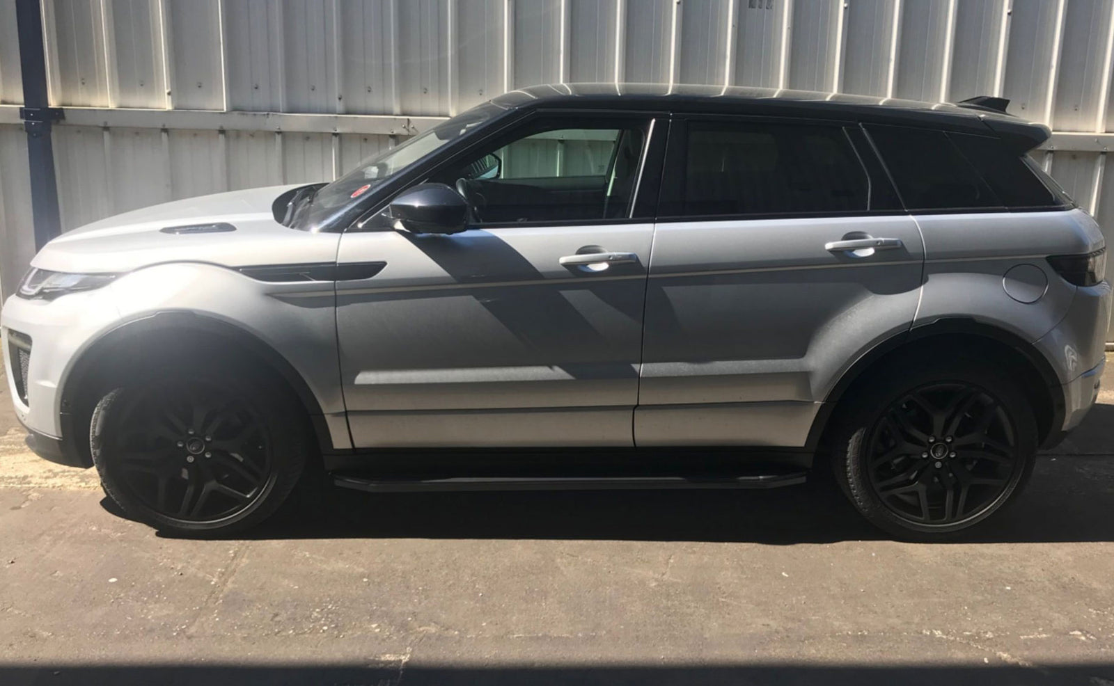 Range Rover Evoque Prestige/Pure Bj. 11-18 Trittbretter "Raptor Schwarz" - Direct 4x4 Autozubehör