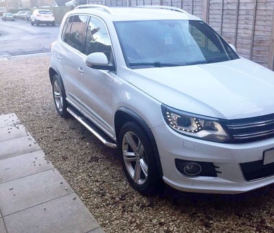 VW Tiguan Bj. 12-15 Trittbretter "High Flyer" - Direct 4x4 Autozubehör