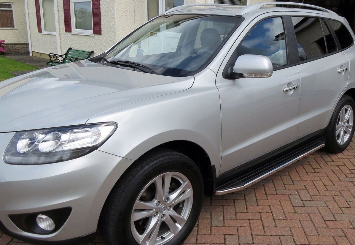 Hyundai Santa Fe Bj. 10-12 Trittbretter "Raptor" - Direct 4x4 Autozubehör