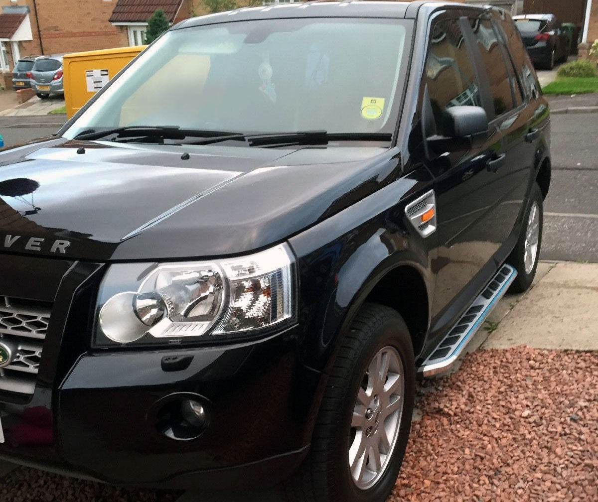 Land Rover Freelander 2 ab Bj. 07 Trittbretter "Monsoon" - Direct 4x4 Autozubehör