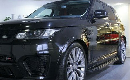 Range Rover Sport Kurzer RS Bj. 13-22 (L494) Trittbretter "Raptor Schwarz" - Direct 4x4 Autozubehör