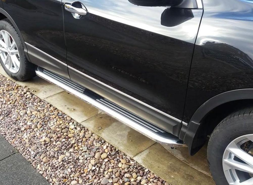 Nissan Qashqai ab Bj. 14 Trittbretter "Premier" - Direct 4x4 Autozubehör