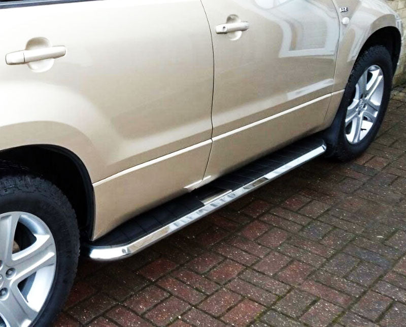 Suzuki Grand Vitara 5-Türer Bj. 06-15 Trittbretter "High Flyer" - Direct 4x4 Autozubehör