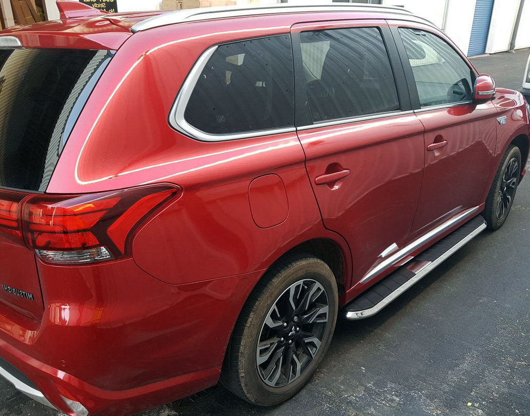 Mitsubishi Outlander PHEV Bj. 13-21 Trittbretter "High Flyer" - Direct 4x4 Autozubehör