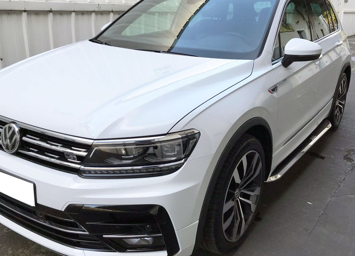 VW Tiguan ab Bj. 16 Trittbretter "High Flyer" - Direct 4x4 Autozubehör
