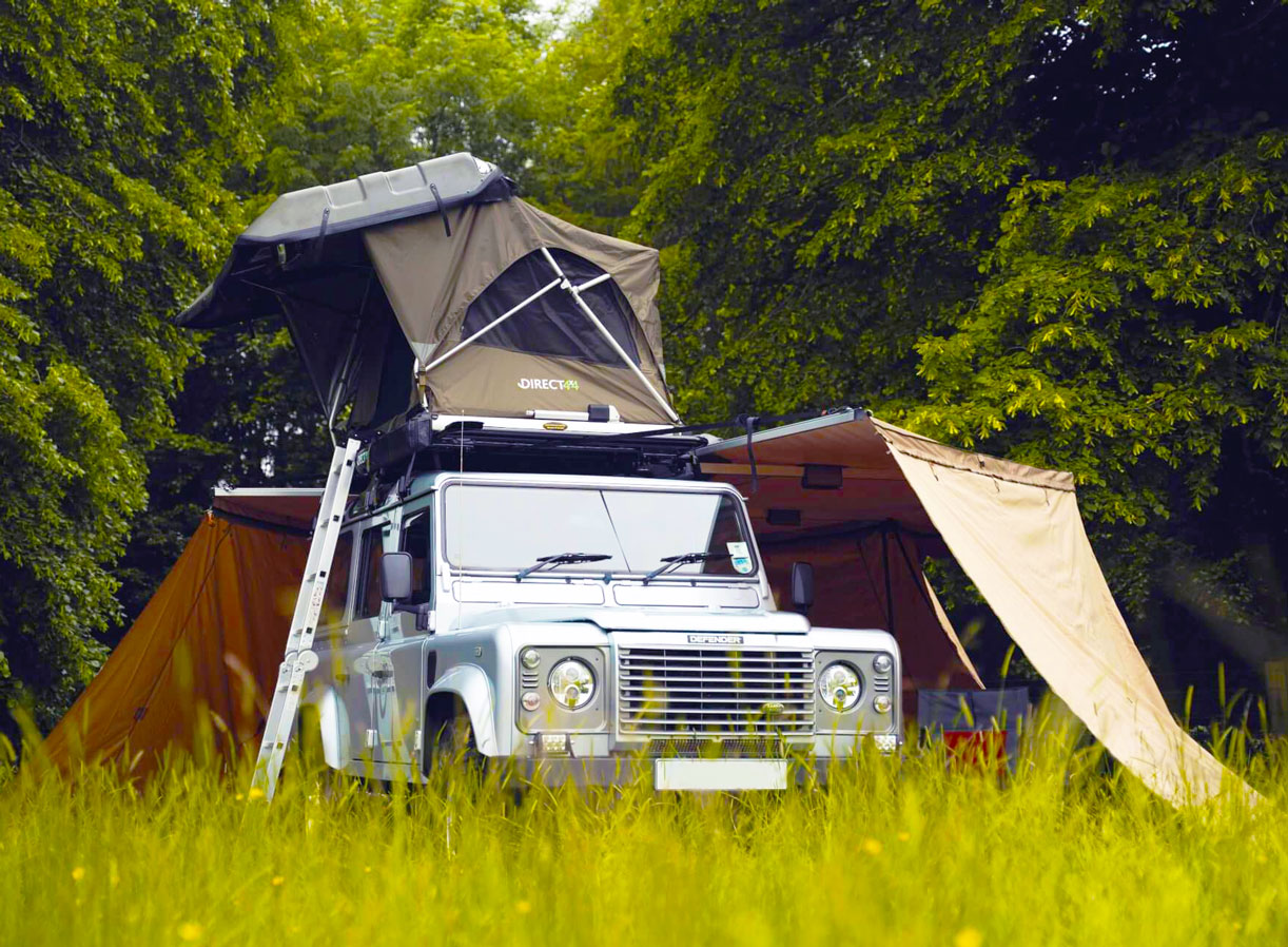 Ausklappbare Markise "Expedition 270" - Direct 4x4 Autozubehör