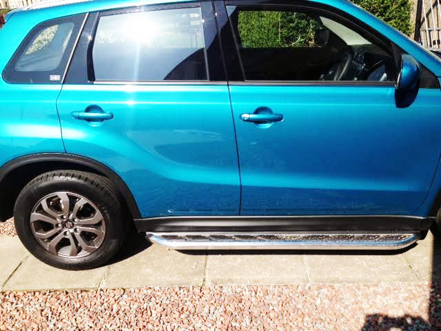 Suzuki Vitara ab Bj. 16 Trittbretter "Monsoon" - Direct 4x4 Autozubehör