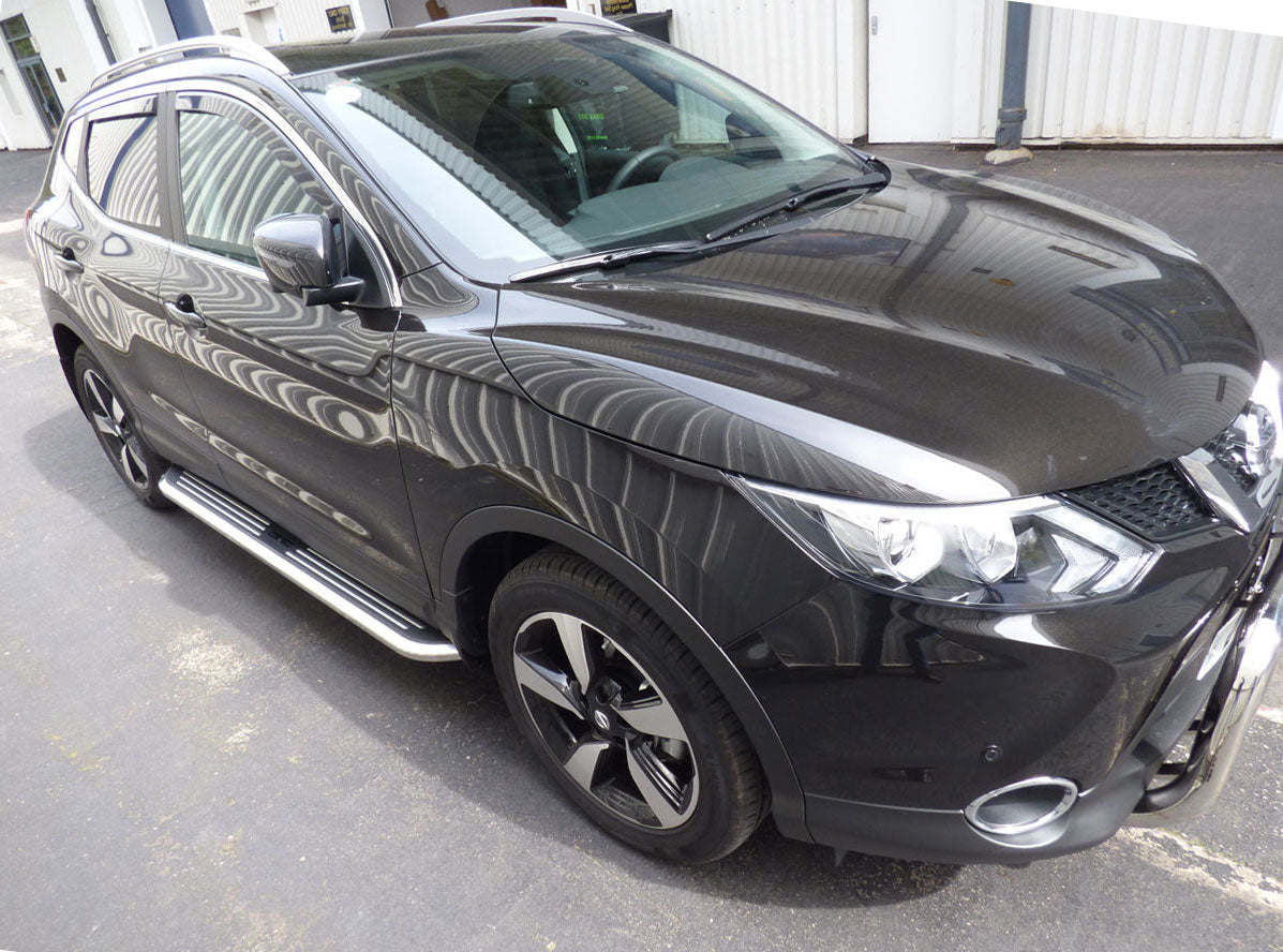 Nissan Qashqai ab Bj. 14 Trittbretter "Premier" - Direct 4x4 Autozubehör