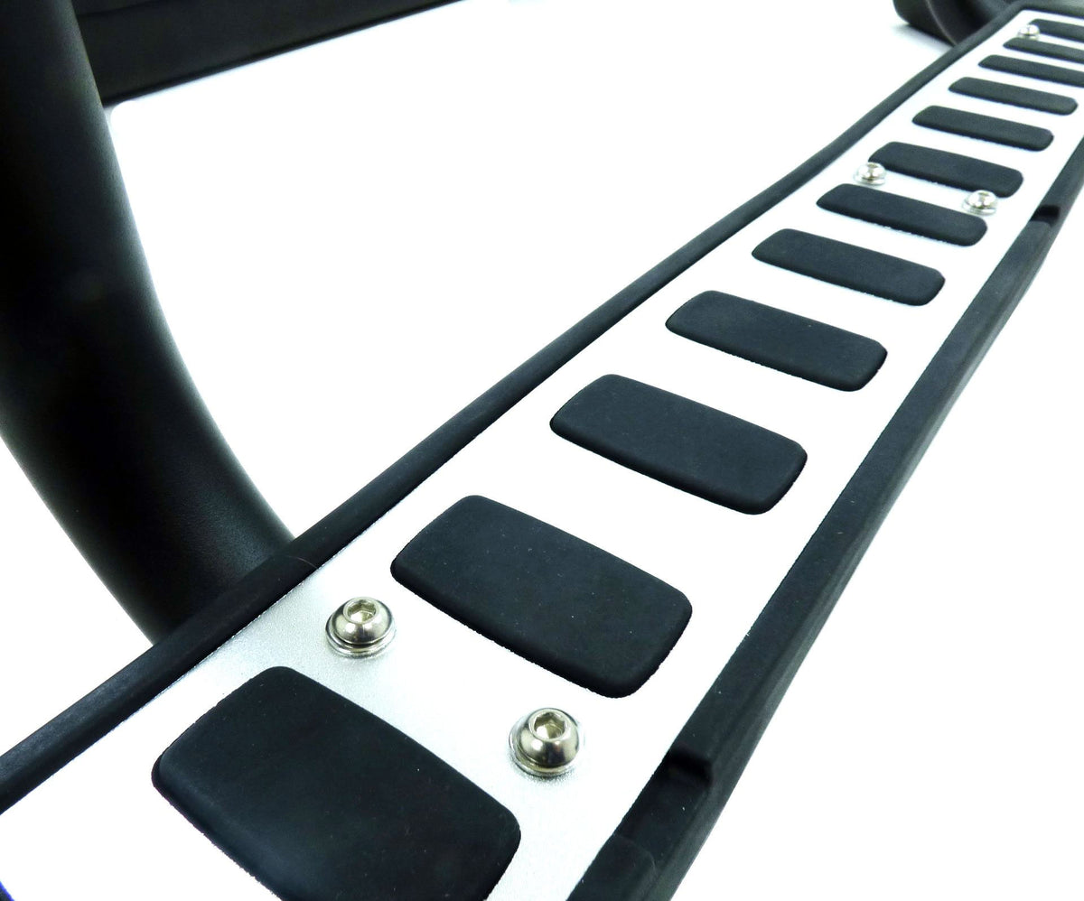 Land Rover Defender 90 Bj. 03-16 schwarze Schwellerrohre - Direct 4x4 Autozubehör