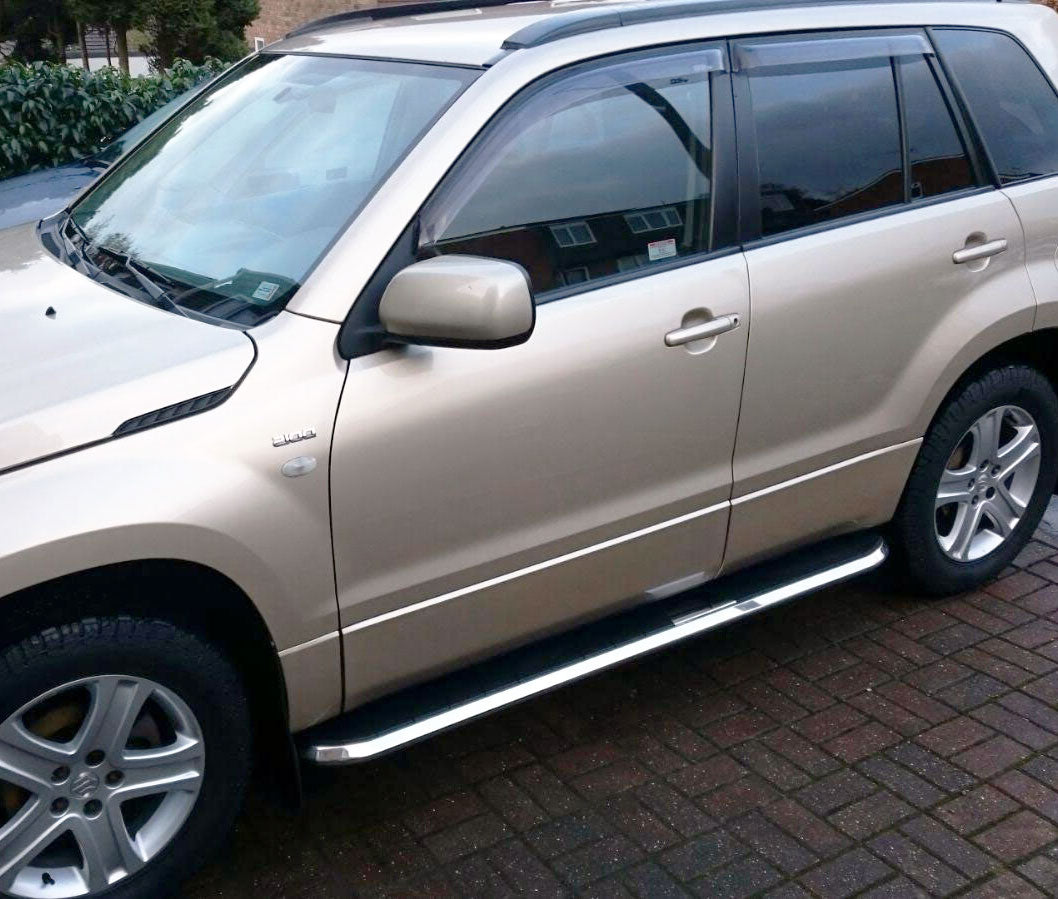Suzuki Grand Vitara 5-Türer Bj. 06-15 Trittbretter "High Flyer" - Direct 4x4 Autozubehör