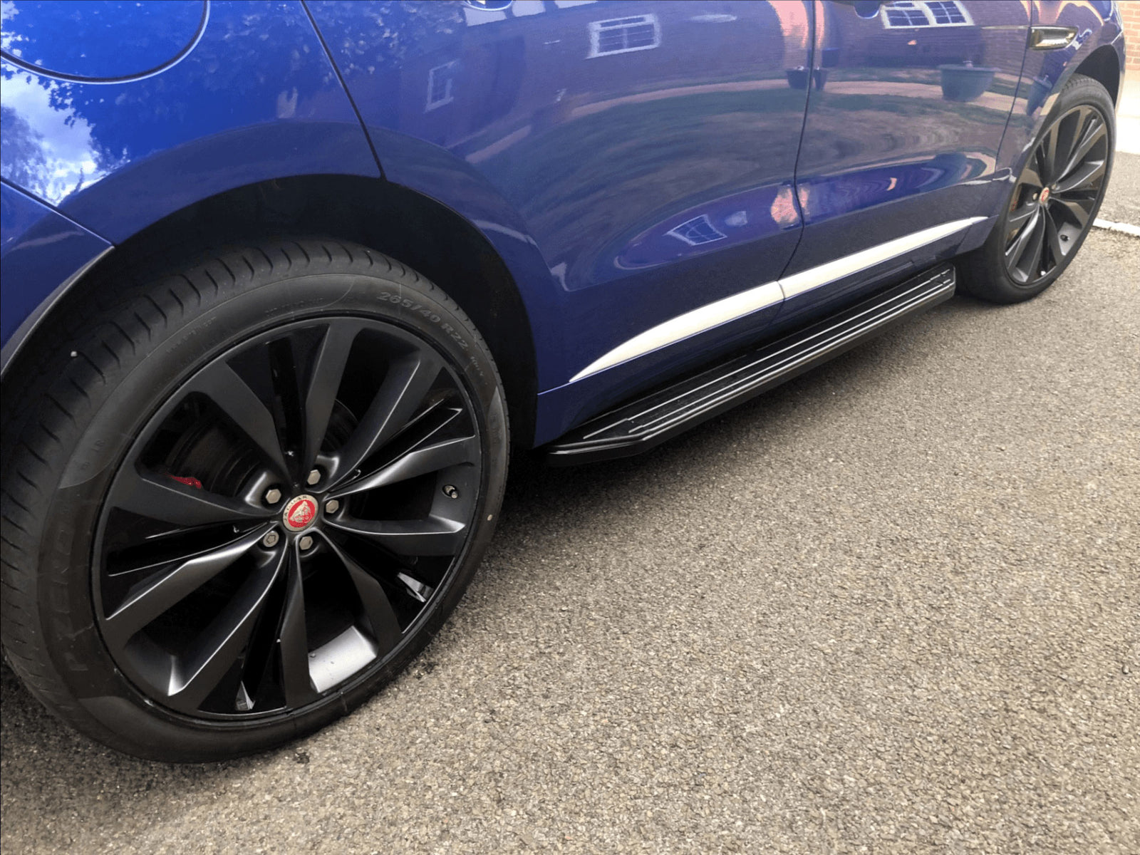 Jaguar F-Pace ab Bj. 16 Trittbretter "Raptor Schwarz" - Direct 4x4 Autozubehör