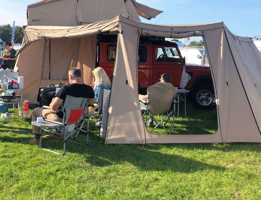 Ausklappbare Markise "Expedition 180" - Direct 4x4 Autozubehör