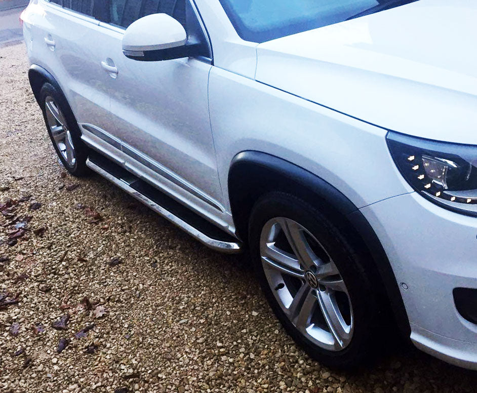 VW Tiguan Bj. 12-15 Trittbretter "High Flyer" - Direct 4x4 Autozubehör