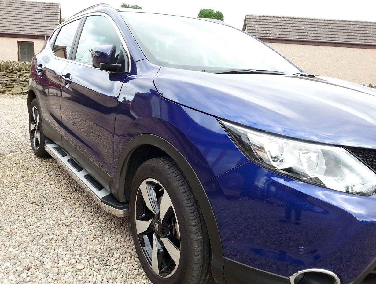 Nissan Qashqai ab Bj. 14 Trittbretter "Suburban" - Direct 4x4 Autozubehör