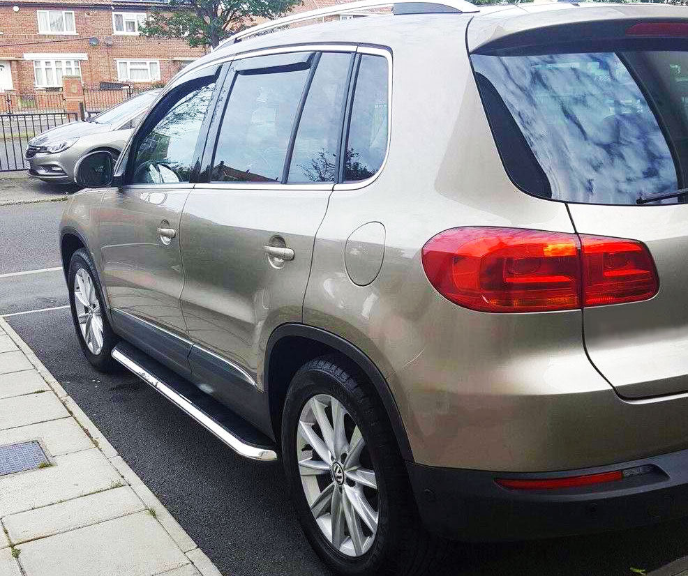 VW Tiguan Bj. 12-15 Trittbretter "High Flyer" - Direct 4x4 Autozubehör