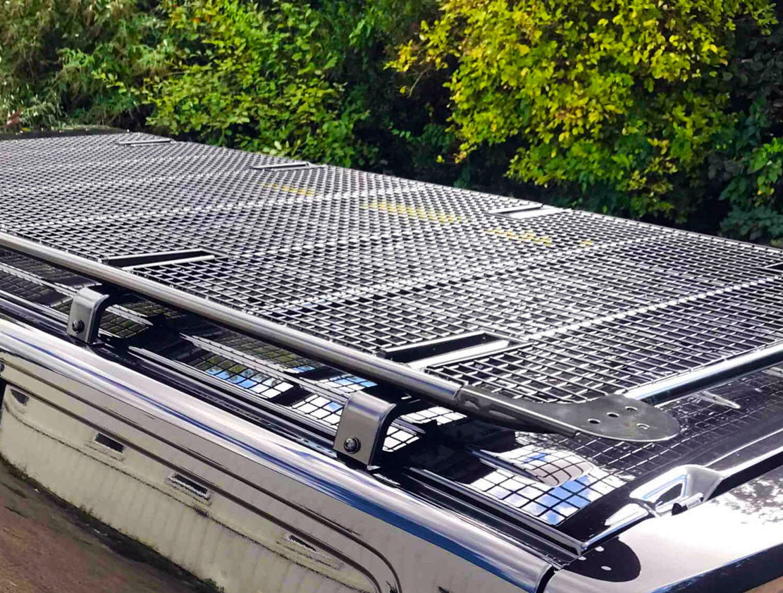VW T5 / T6 Kurzer RS Dachgepäckträger "Troop4" 275cm x 125cm - Direct 4x4 Autozubehör