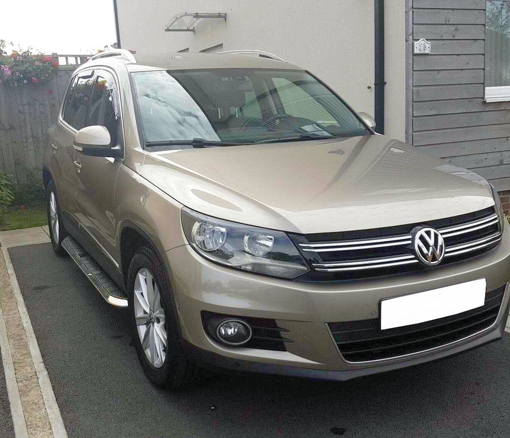 VW Tiguan Bj. 12-15 Trittbretter "High Flyer" - Direct 4x4 Autozubehör