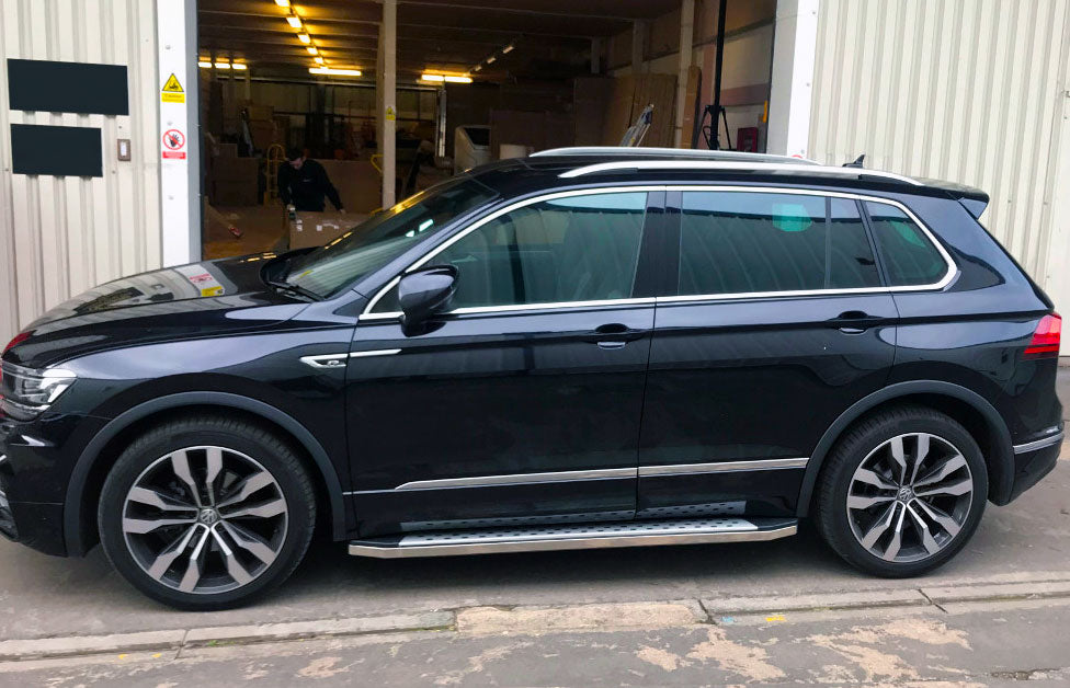 VW Tiguan ab Bj. 16 Trittbretter "Freedom" - Direct 4x4 Autozubehör