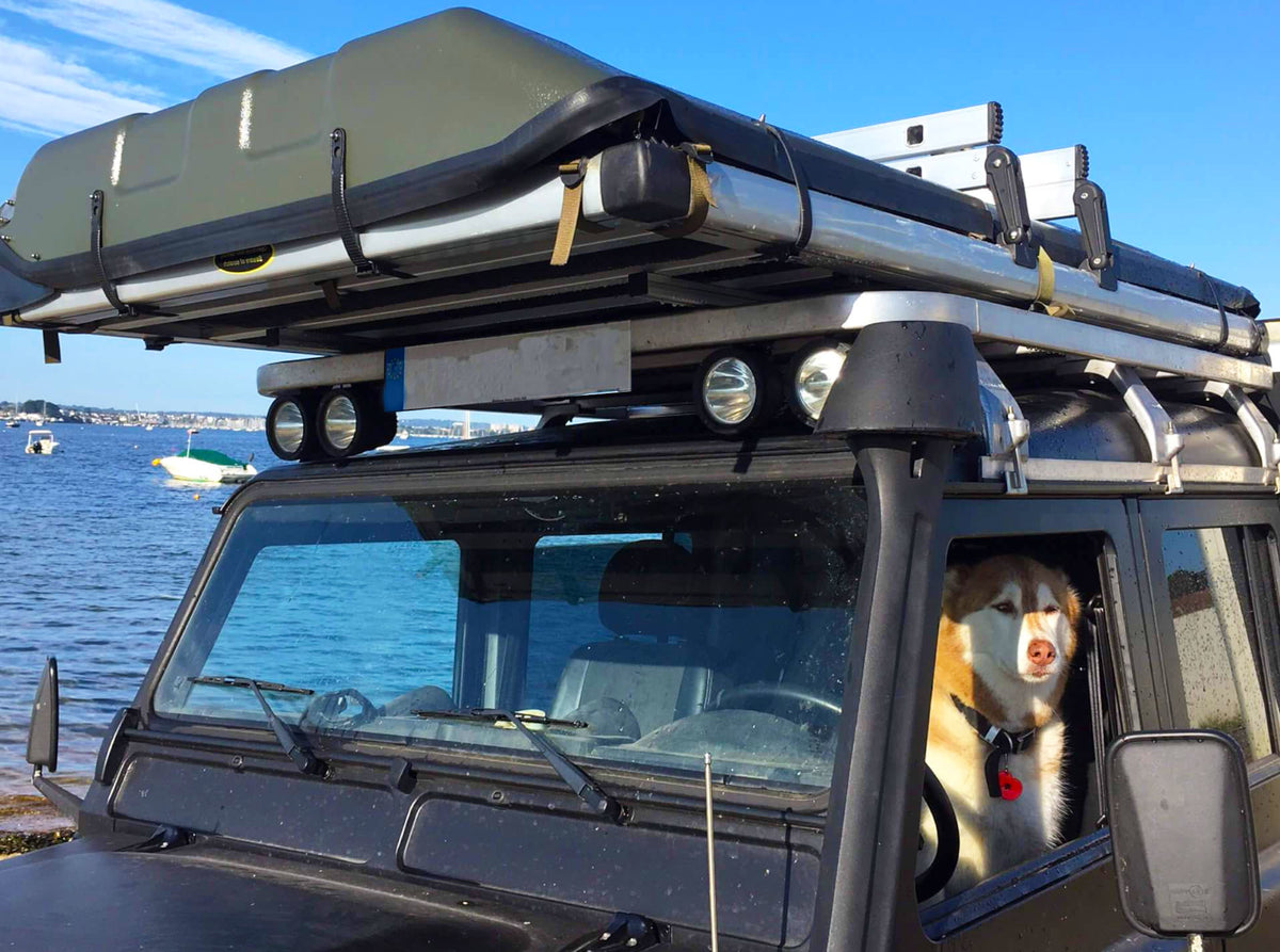 2 Personen Auto Dachzelt "Pathseeker" 225cm x 135cm - Direct 4x4 Autozubehör