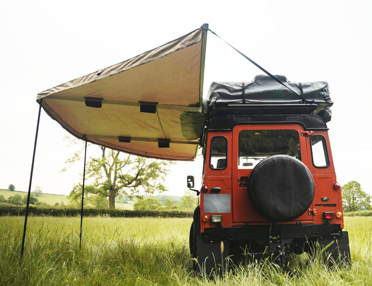 Ausklappbare Markise "Expedition 180" - Direct 4x4 Autozubehör