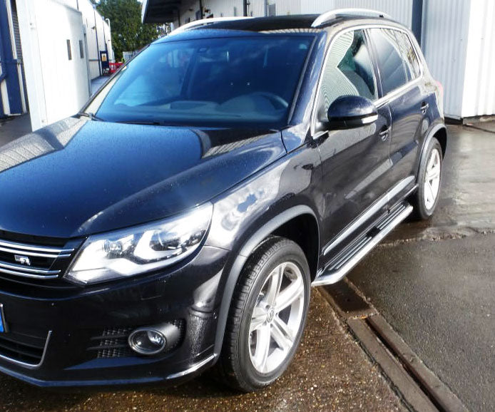 VW Tiguan Bj. 12-15 Trittbretter "Premier" - Direct 4x4 Autozubehör