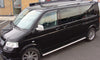 VW T6 ab Bj. 15 Langer RS Edelstahl Schwellerrohre 76mm - Direct 4x4 Autozubehör