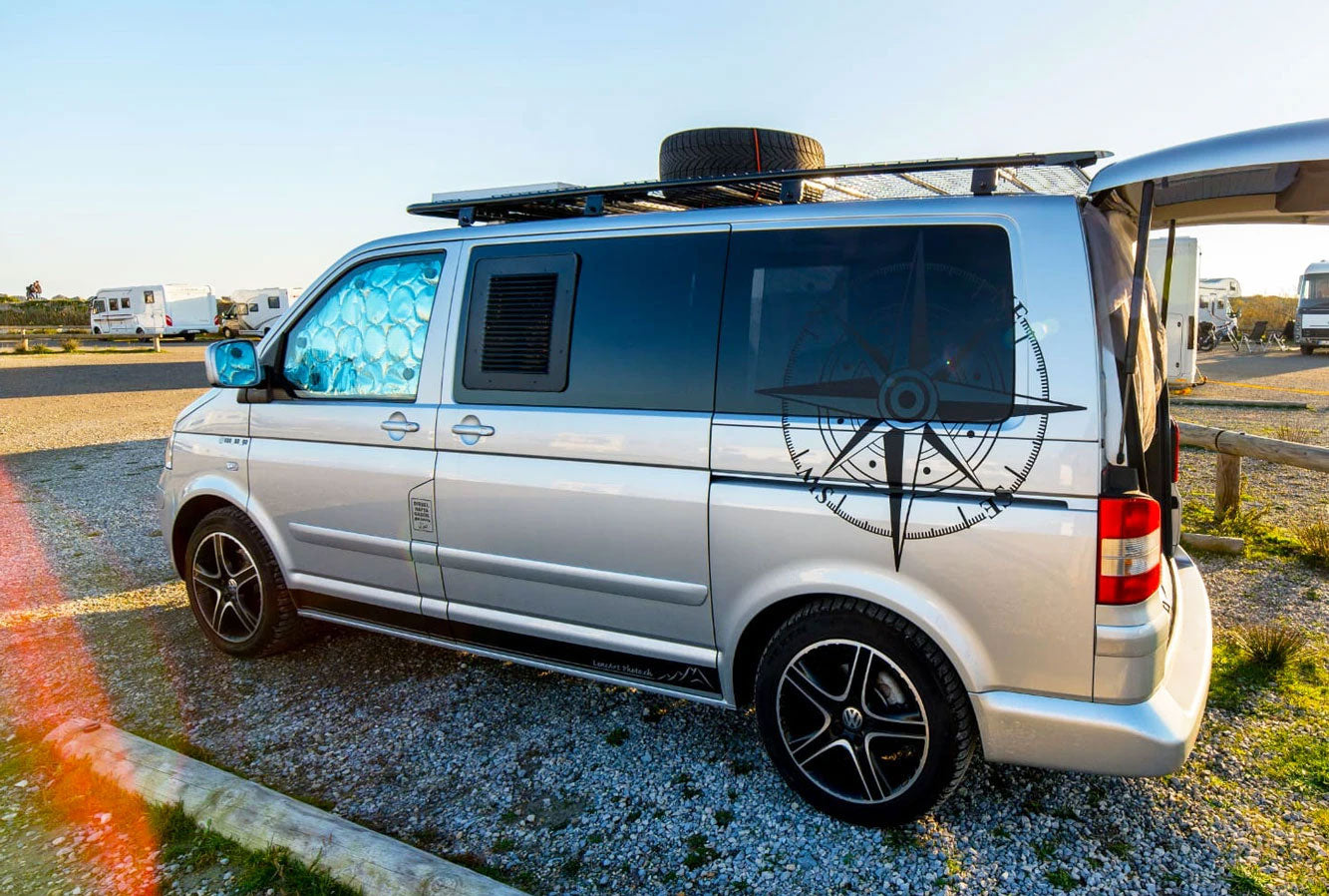 VW T5 / T6 KRS Aluminium Dachgepäckträger "Troop4-ALU" 275x125cm - Direct 4x4 Autozubehör